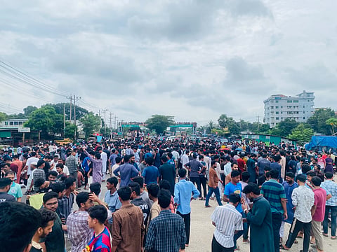 Oprotim laid to rest, CoU students block highway demanding justice