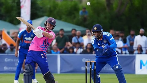 India survive Japan scare, win by two runs in rain hit match