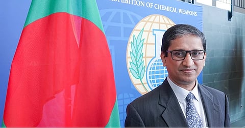 Outgoing Bangladesh High Commissioner to India M Riaz Hamidullah