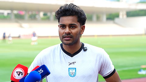 Bangladesh midfielder Shamit Shome.