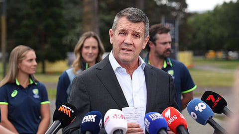 Former Cricket Australia chairman Mike Baird.