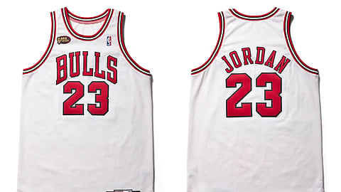 Michael Jordan’s jersey from Game 3 of the 1998 NBA Finals.