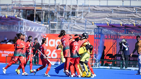 Bangladesh held their nerve to beat Singapore 2-1 on penalties and finish ninth.
