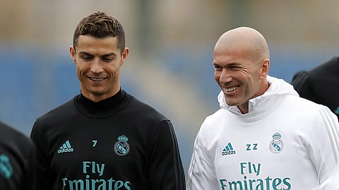 At Real Madrid between 2016 and 2018, Zidane and Ronaldo won three Champions League titles together, among other honours.