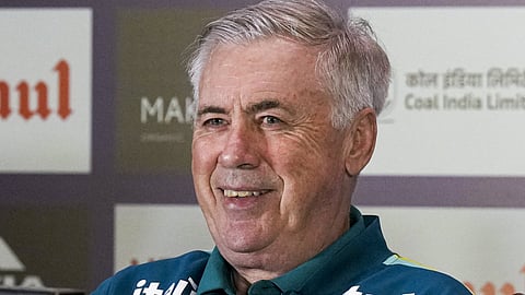 Brazil manager Carlo Ancelotti.