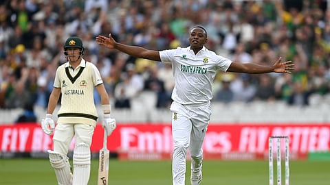 South Africa pacer Kagiso Rabada.
