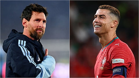 ‘All my respect for what you achieved with Argentina’: Ronaldo pays tribute to Messi