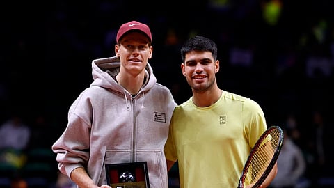 Jannik Sinner and Carlos Alcaraz.