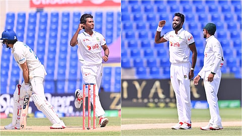 Hasan Mahmud and Ebadot Hossain shared nine wickets to bowl Afghanistan out for 240.