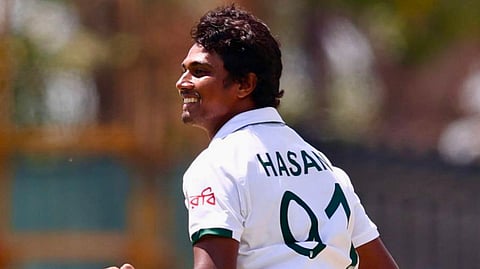 Bangladesh pacer Hasan Mahmud.
