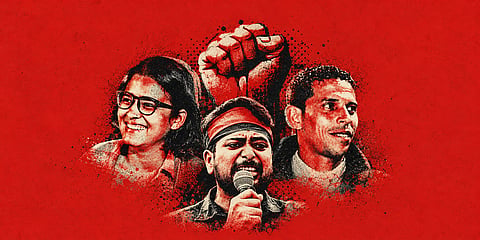 A mass movement is a difficult thing to explain. A face solves a communications problem