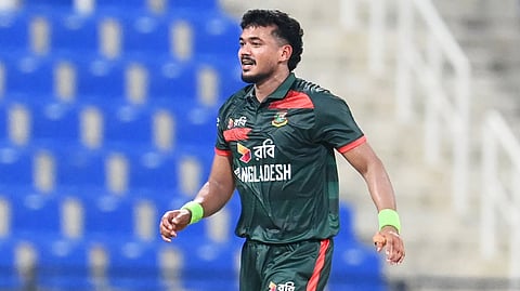 Bangladesh pacer Taskin Ahmed.