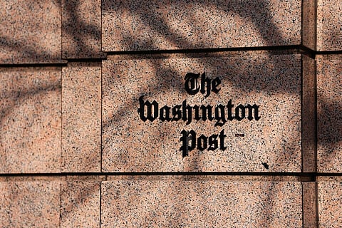 The Washington Post headquarters, in Washington, DC, US, February 4, 2026