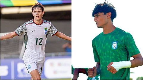 Ronan Sullivan and Mohammed Mahe Khan.