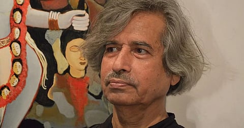 Eminent Indian painter and former Rajya Sabha MP Jogen Chowdhury
