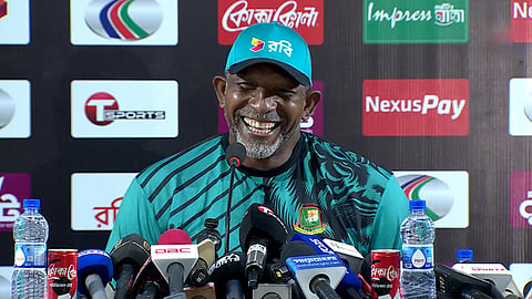 Bangladesh head coach Phil Simmons.