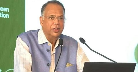 Power, Energy and Mineral Resources Minister Iqbal Hassan Mahmood Tuku speaks at the inauguration of the Second Renewable Energy Fest 2026 at BUET in Dhaka on Tuesday.