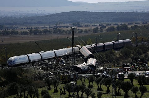 The site of the collision, near Toledo, October 28, 2026.