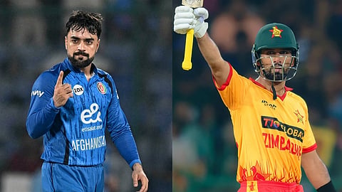 Rashid Khan and Sikandar Raza.