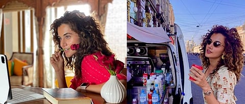 तापसी पन्नूने आपल्या दमदार अभिनयाने या बॉलीवुडमध्ये वेगळे स्थान निर्माण केले आहे.