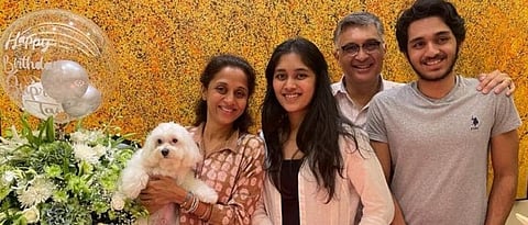 खासदार सुप्रिया सुळे आणि त्यांचे कुटूंब