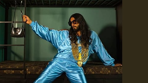 बप्पी लहरींच्या वेशात रणवीर सिंगने शेअर केले फोटो