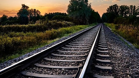 Hosapete to Vasco railway track in Goa