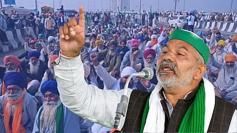 BKU leader Rakesh Tikait