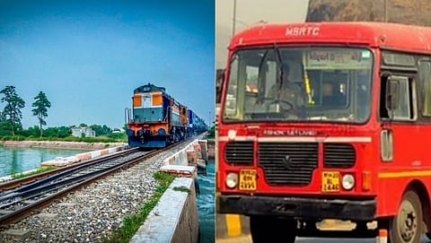 रेल्वेच्या मदतीला आली लालपरी