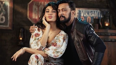 Jacqueline Fernandez with Sudeep
