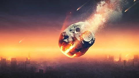 Meteorite collapses in Norway