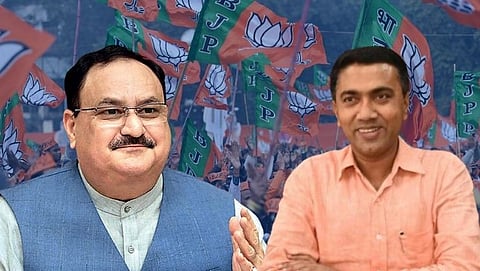 Pramod Sawant will be the face of polls: JP Nadda
