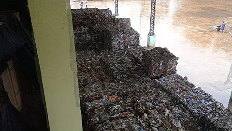 The newly started Sukrafp Recycling Pvt. Li smells bad from this paper mile