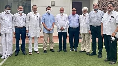 Goa Congress Leaders Visit Delhi