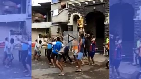 Argentinaसंघाच्या विजयानंतर जल्लोष करताना कोल्हापुरकर