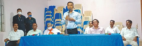 Goa: CM Dr. Pramod Sawant Talking In Function.
