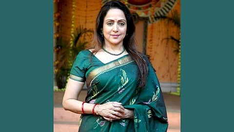 Bollywood actress Hema Malini