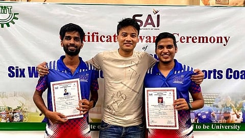 Rituja, Selvin's success in table tennis training