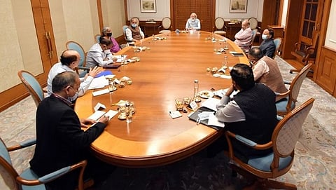 Prime Minister Modi's meeting with the Security Committee on the Afghan issue