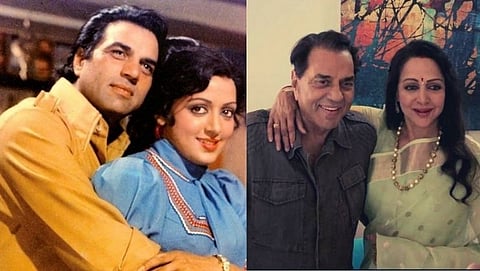 Hema Malini and Dharmendra