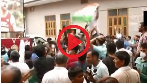 Celebration in niraj chopras residence in panipat haryana