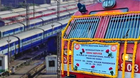 'DEMU Train' ( Goa Railway Passenger Service)