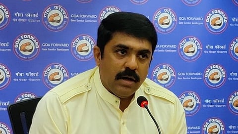Goa Forward President Vijay Sardesai