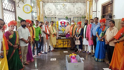 Goa: Bjp team in vasco