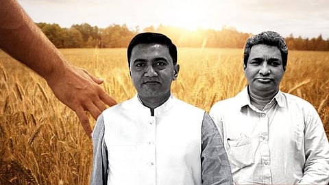 Goa CM Pramod Sawant and rahul mhambre