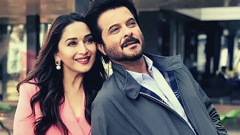 Madhuri Dixit and Anil Kapoor