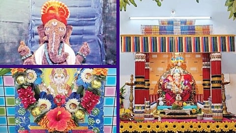 अनंत रूपे तू तुझी दाविशी...