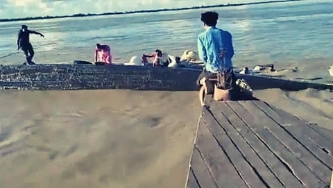 Assam Accident: Boat capsized on Nimati ghat in Brahmaputra river