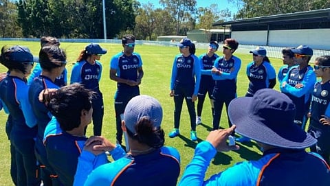 BCCI: Women Cricketers at Coaching Session