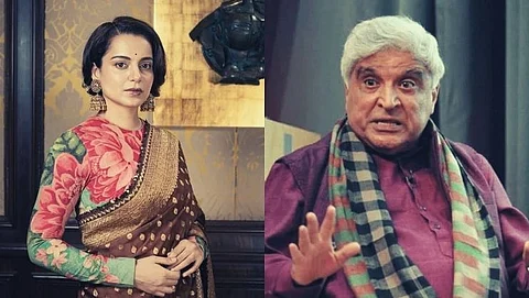 Kangana Ranaut and Javed Akhtar